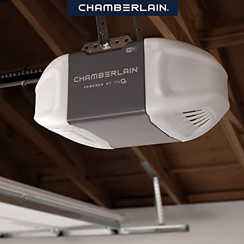 Smart Garage Door Opener, Chain Drive, 1/2-HP Motor, Dual Light X7308