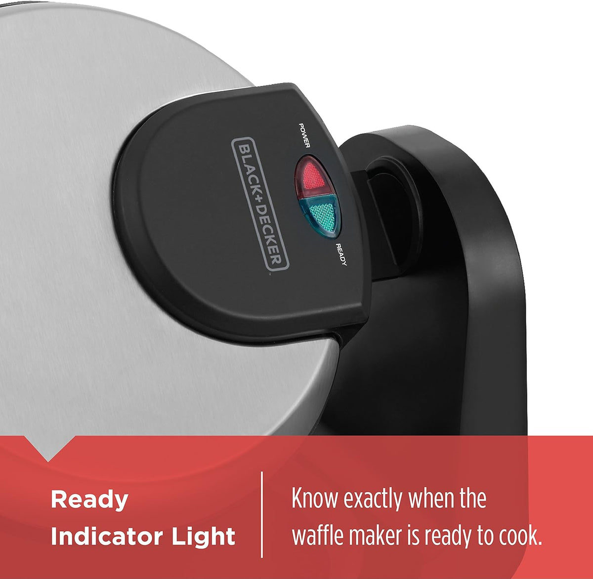 7" Round Belgian Waffle Maker D370513