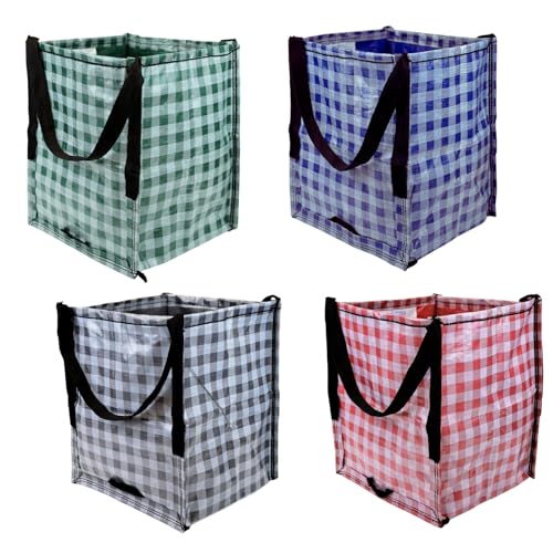 Heavy Duty Storage Tote Bag 22-Gallon Woven Polypropylene E9519