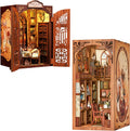 3D Wooden Puzzle Dollhouse Booknook Library Model O844