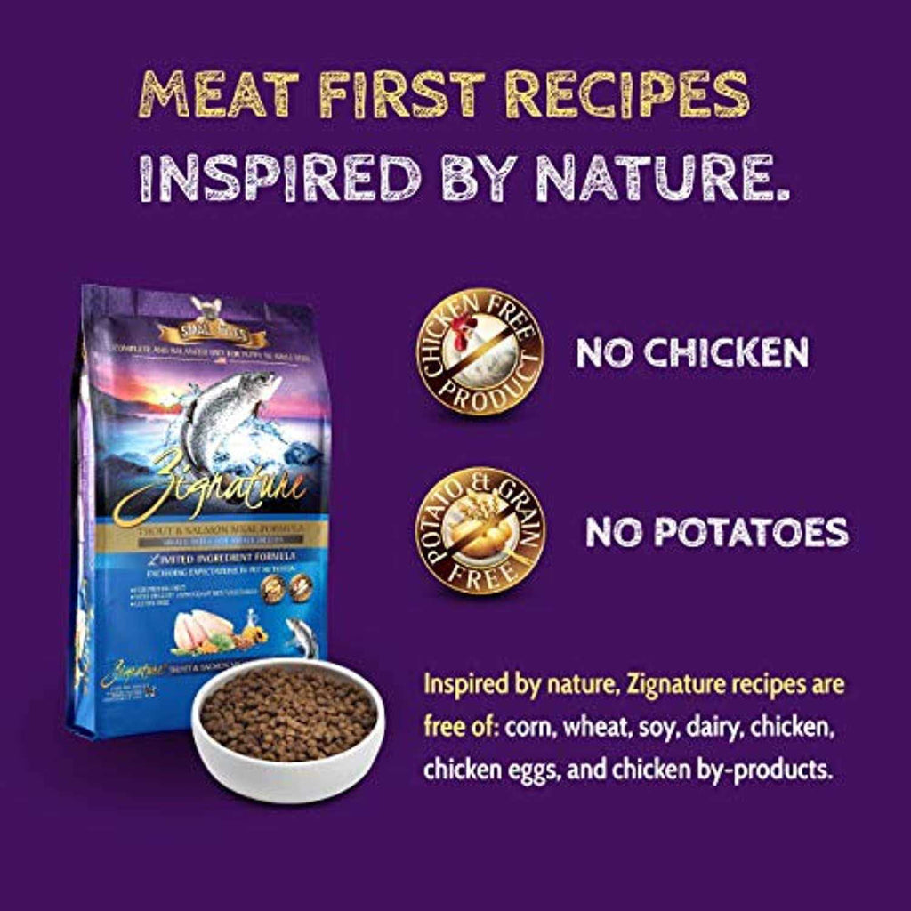 Trout & Salmon Formula Small Bites Dry Dog Food L238