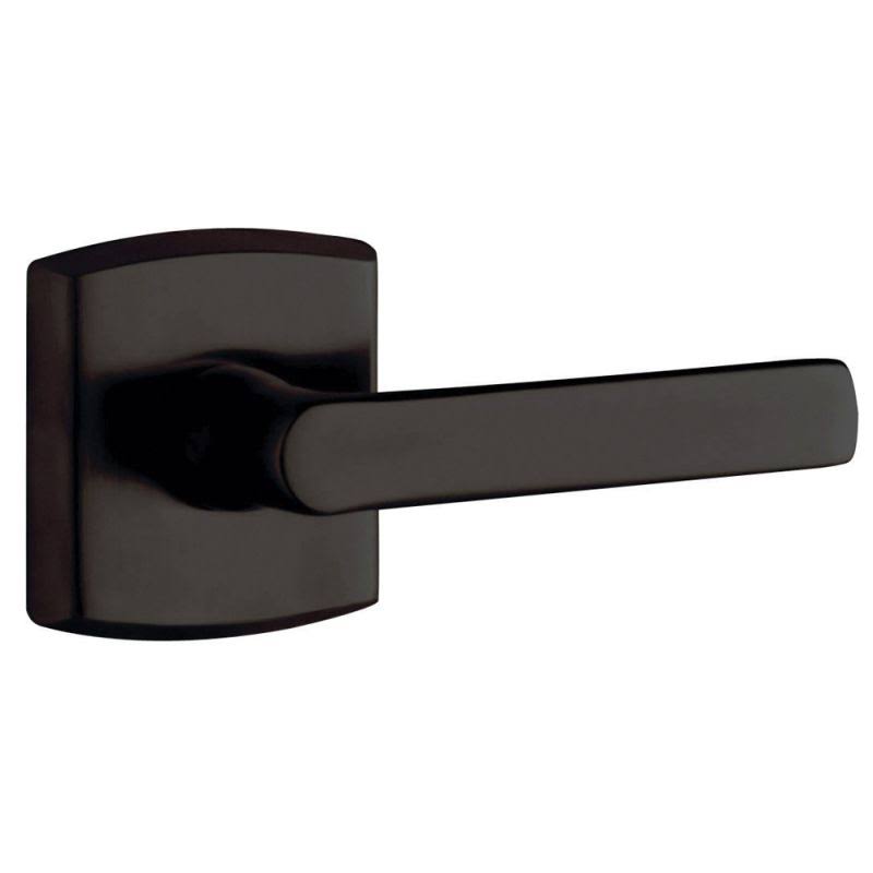 Satin Brass/Brown Lever Pair E688