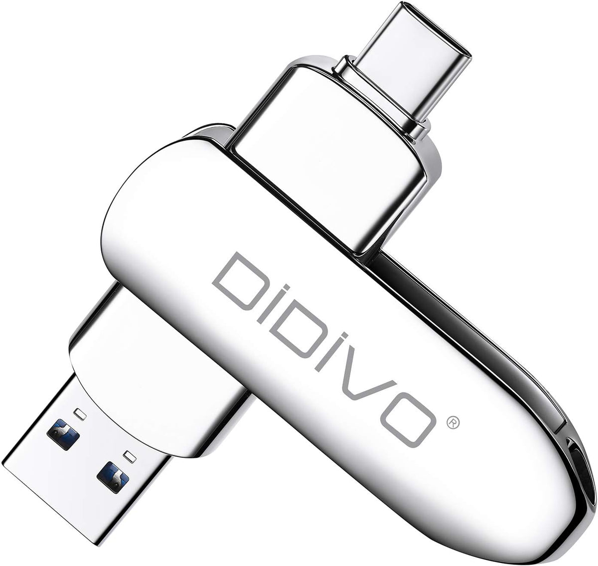 USB C 512GB 2-in-1 Dual Flash Drive Metal Memory Stick Pack of 2 B791