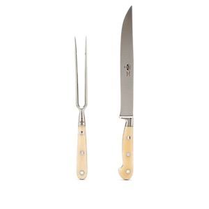 Ivory Lucite Carving Set S1967