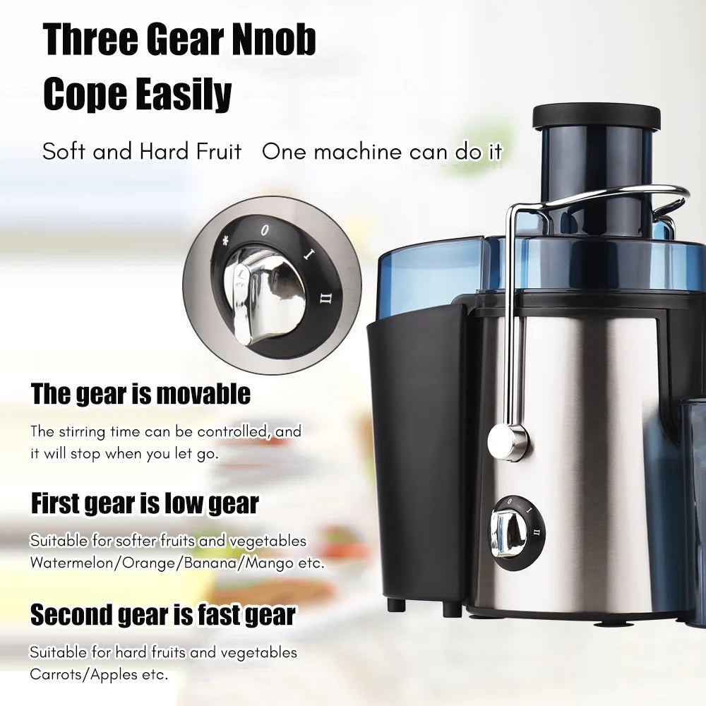 800W Stainless Steel Electric Juicer U655574