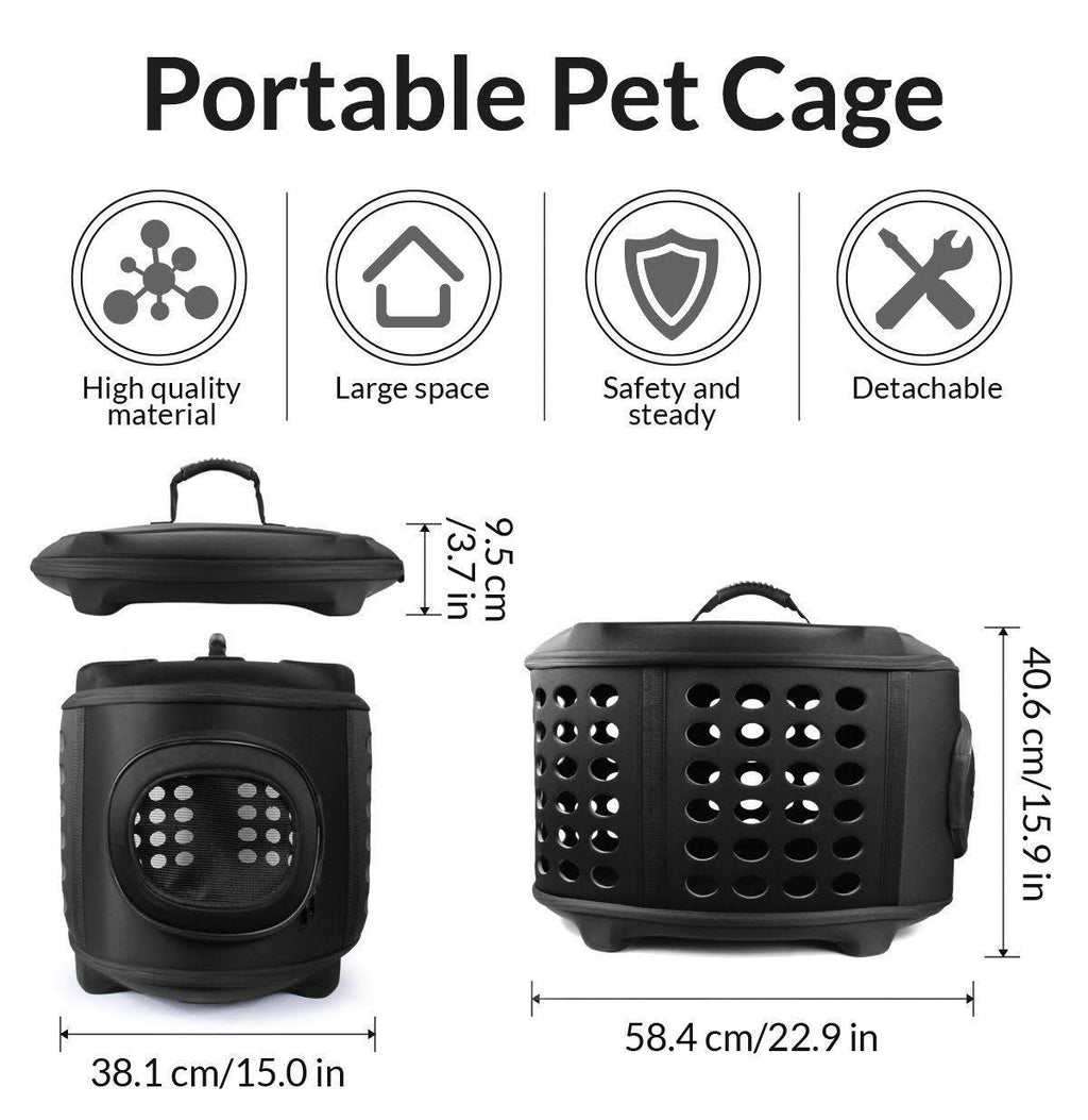 23-Inch Large Hard Cover Pet Carrier Z9685