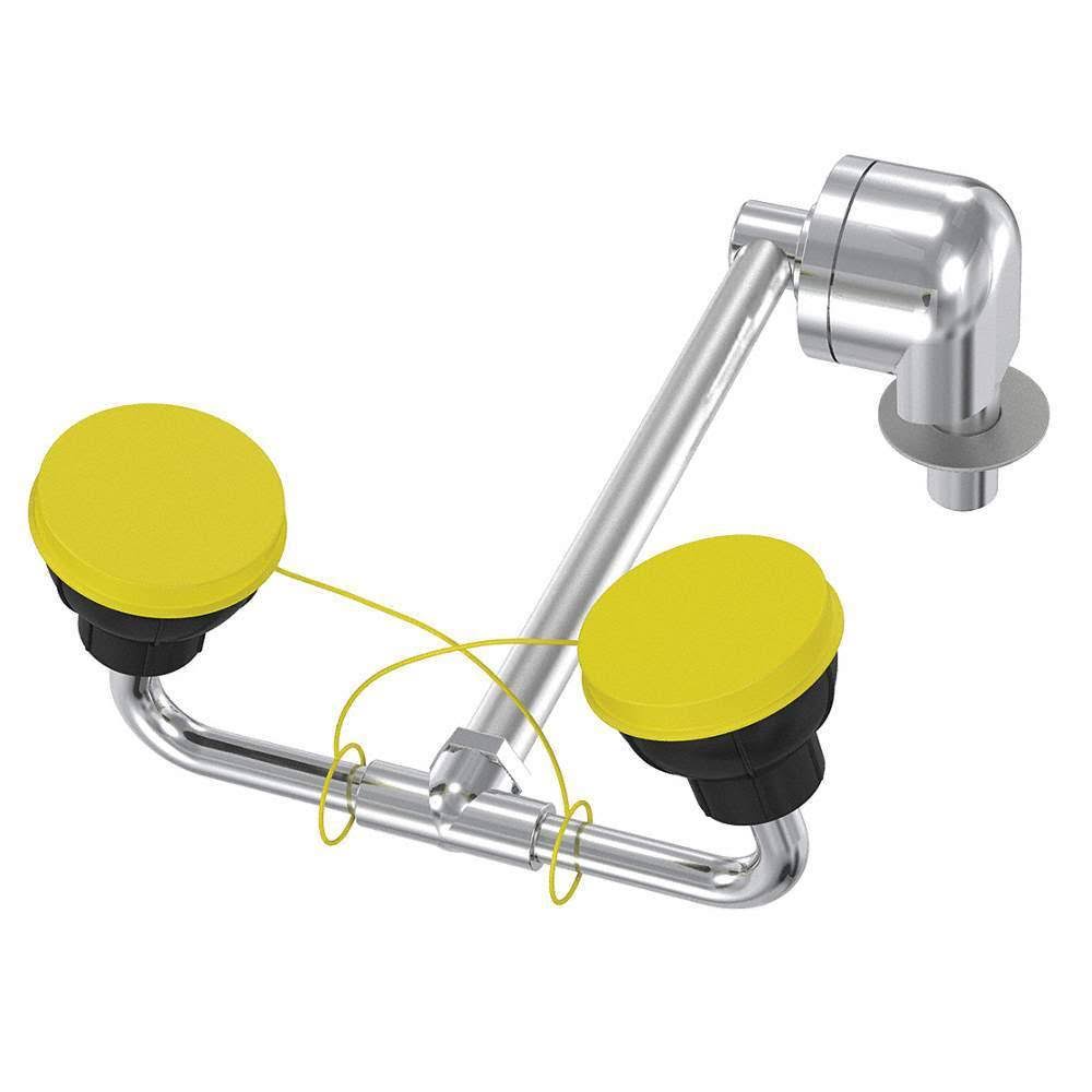 Eye/Face Wash, Deck Mount, SS, 14-1/4 W O9471