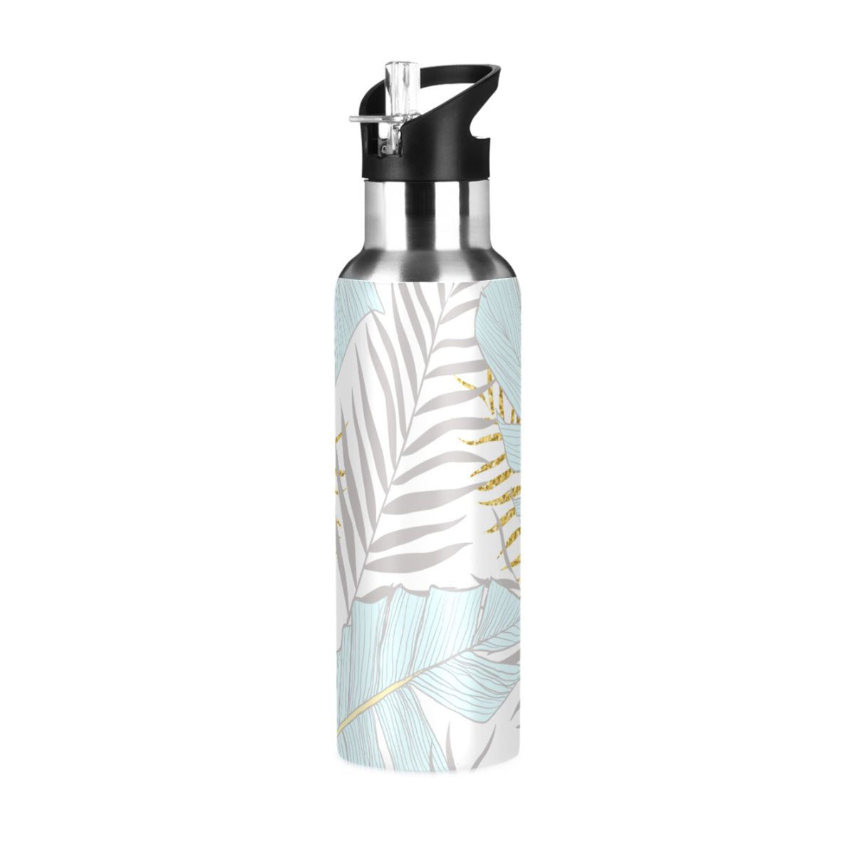 Stainless Steel Insulated Water Bottle with Straw Lid P182777