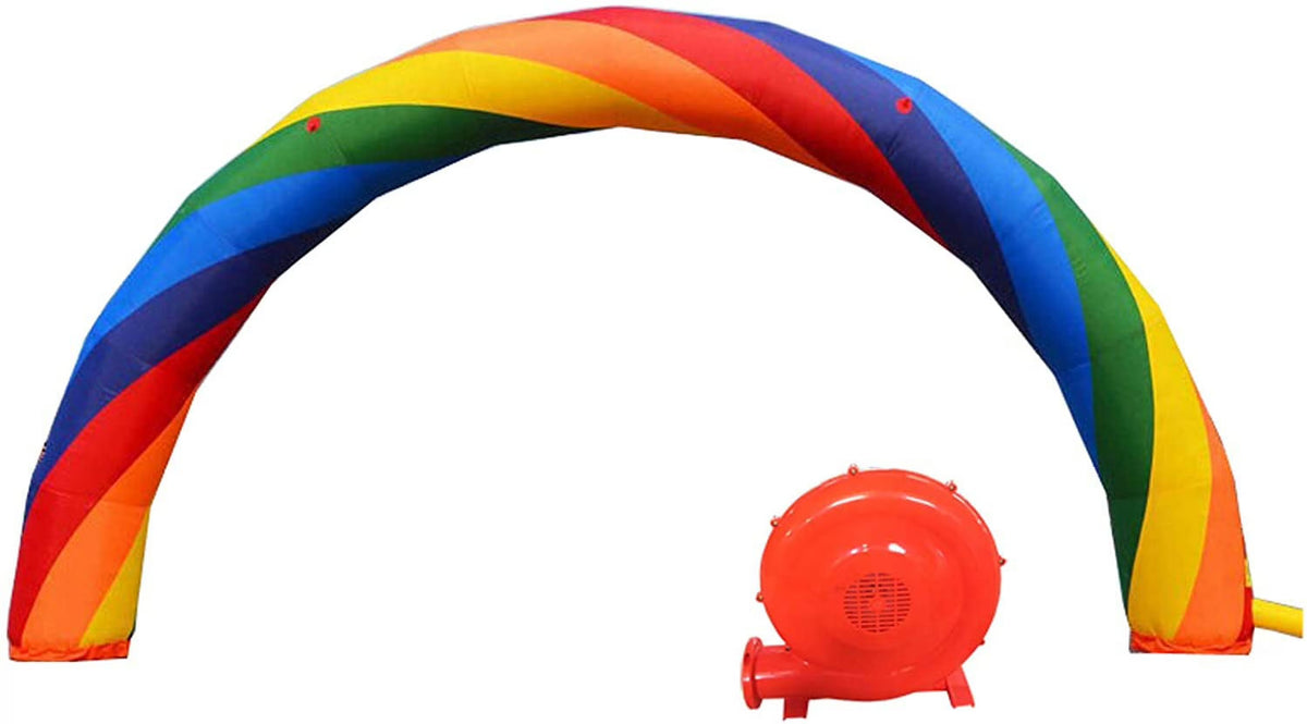 39.4ft Inflatable Rainbow Advertising Arch with Blower R974771