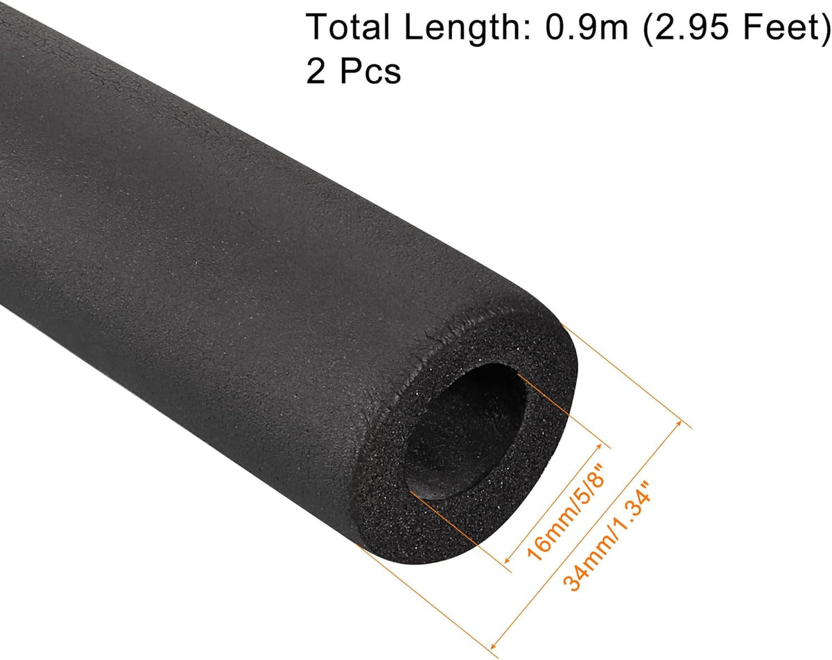 Black Foam Tubing Pack of 2 N4821