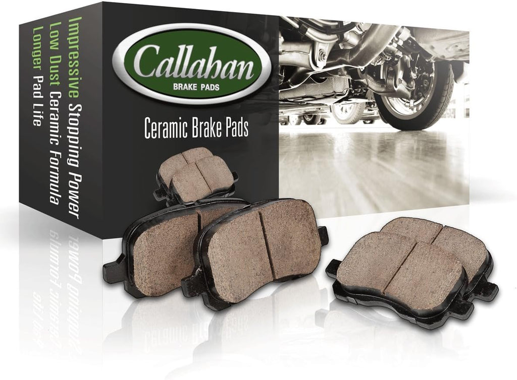 8 Ceramic Brake Pads with Hardware Y17780
