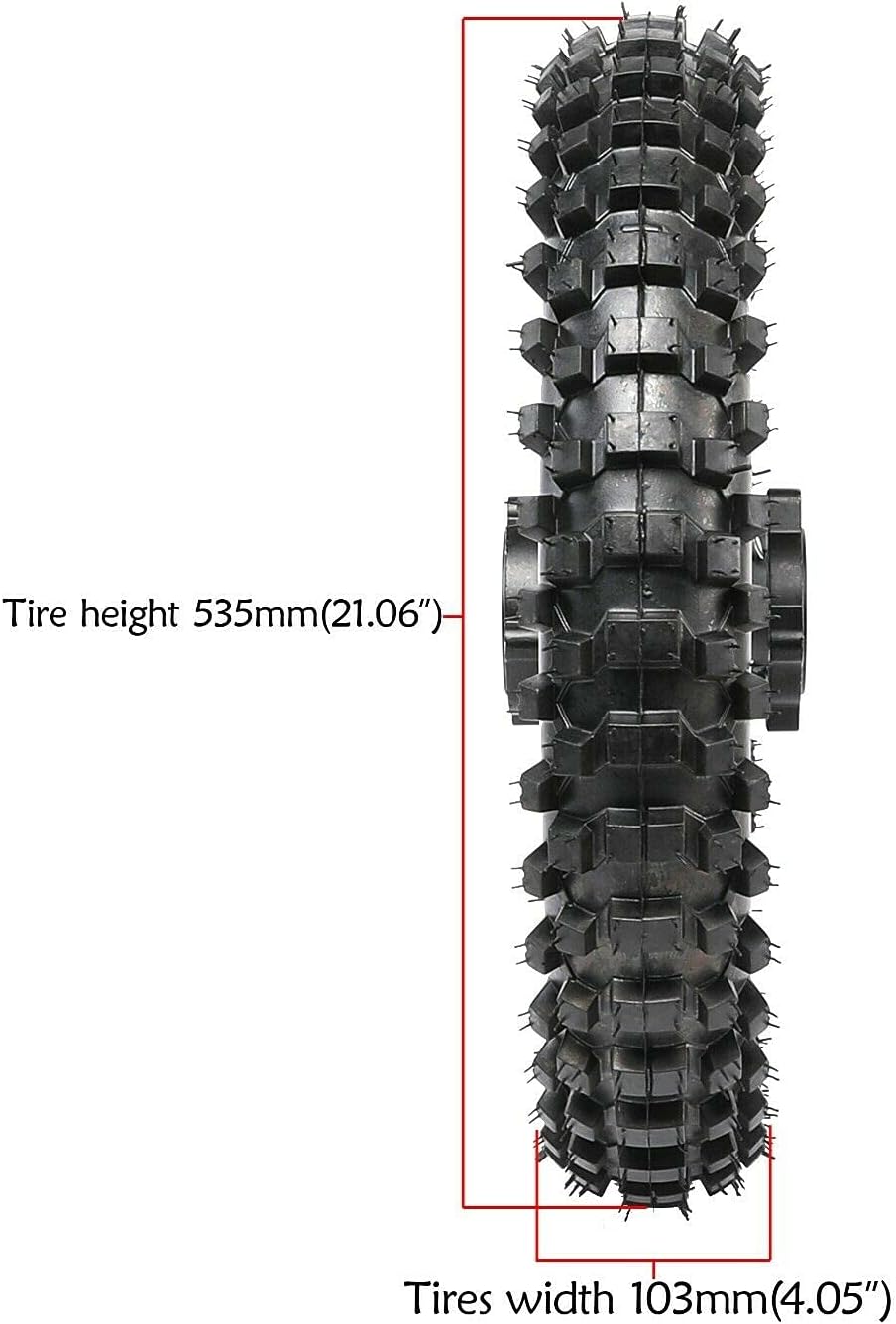 Rear Wheel Rim 90/100-14" Tire 125cc 140cc 150cc 160 Pit Dirt Bike Scooter 15mm Hole M133