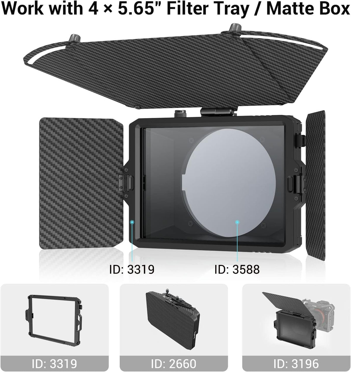 4x5.65 ND0.6 Filter (2 Stops) Square Neutral Density Filter X271841