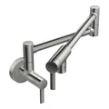 Chrome Two-Handle Kitchen Faucet L481