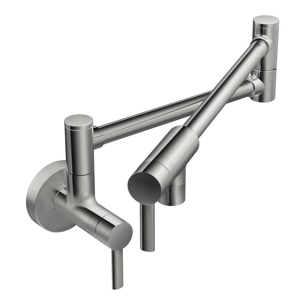 Chrome Two-Handle Kitchen Faucet L481