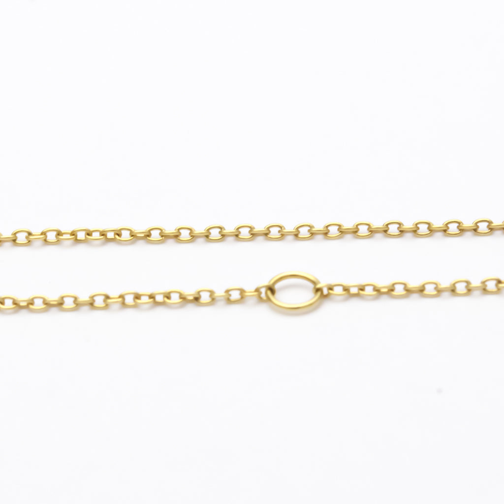 Yellow Gold Diamond Pendant Necklace T94234
