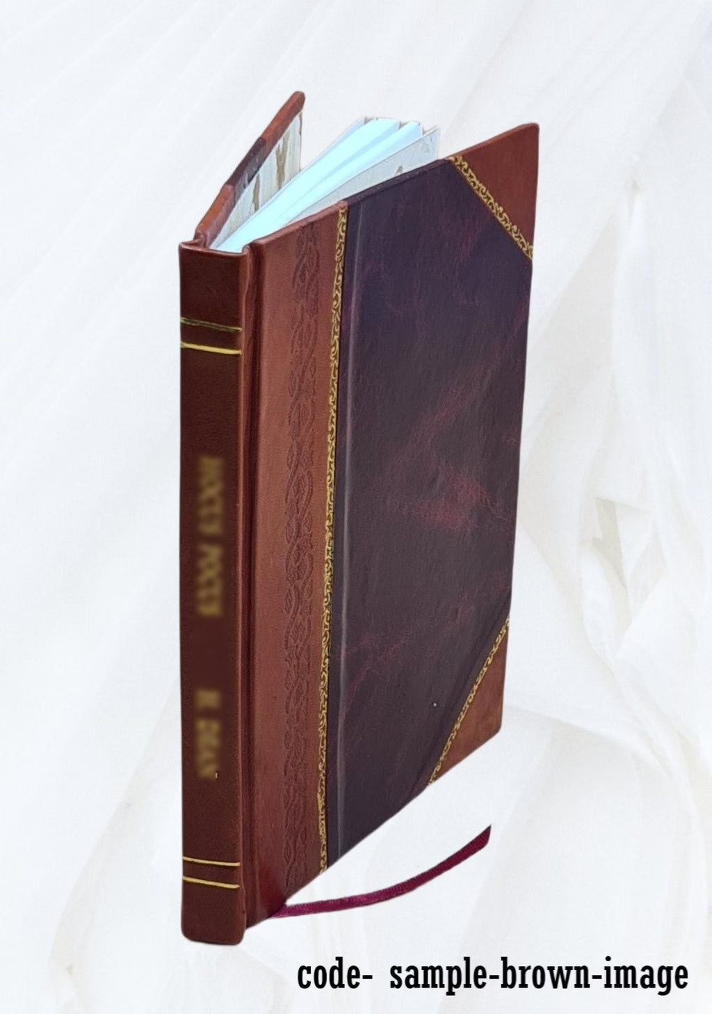 Leather Bound Annual Report of the Board of Park Commissioners of the Cleveland Metropolitan Park District I3551