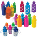 48 Pc Printed Water Bottle Assortment P2193