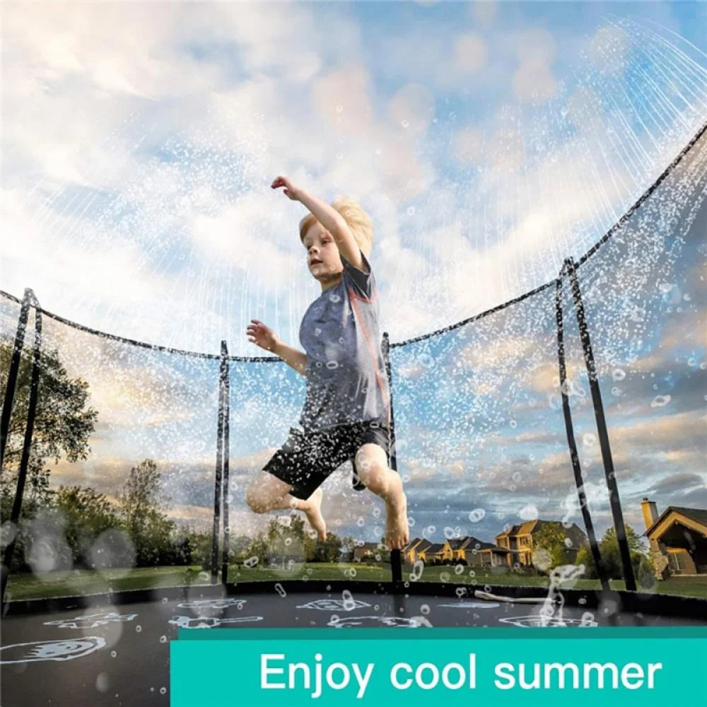Trampoline Sprinkler Water Sprayer Toy Accessories M4787