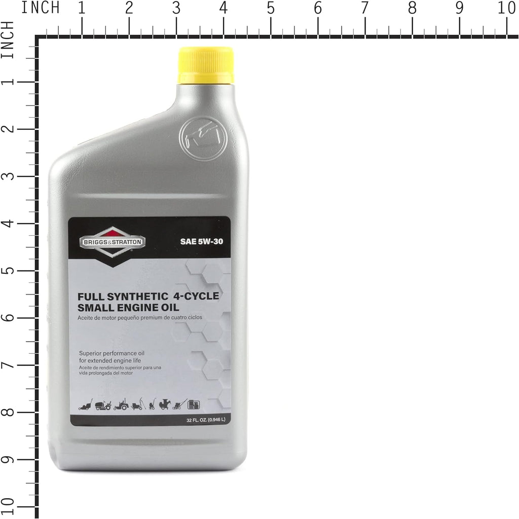 SAE 5W-30 Synthetic Small Engine Motor Oil - 32 Oz. Pack of 2 Q667