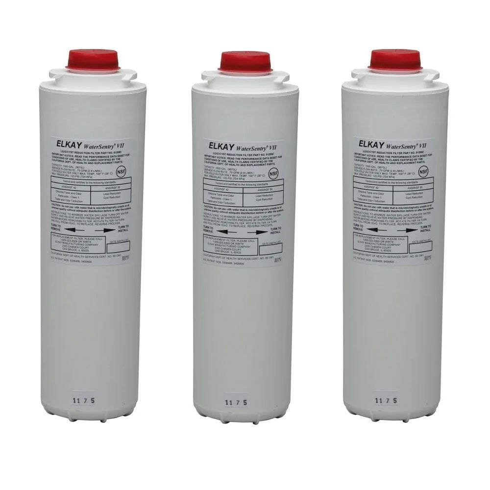 3-Pack Replacement Water Filter Cartridge B119715