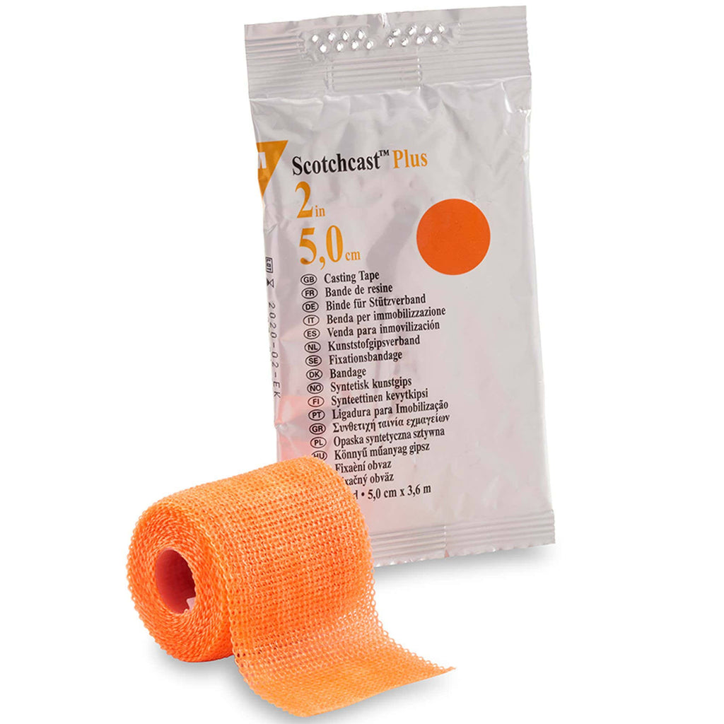 2 inch x 12 Foot Orange Cast Tape Y565