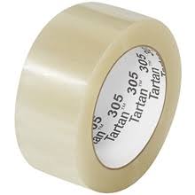 Clear 3M Carton Sealing Tape, 36/Case F8378