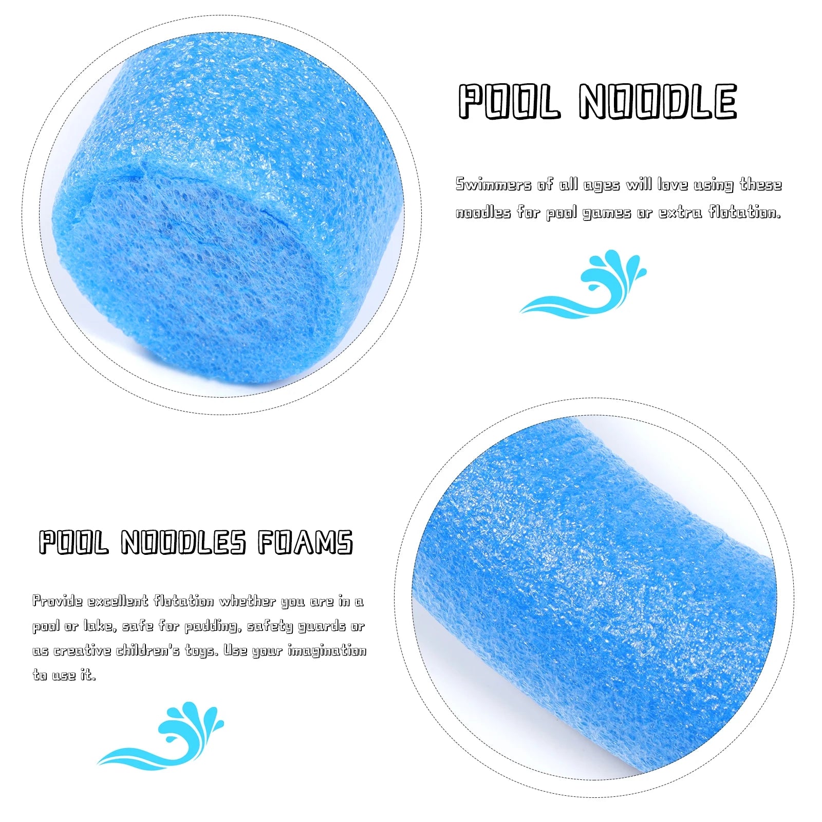 Swimming Stick Water Noodles Pool Toys Foam Cylinder L2373
