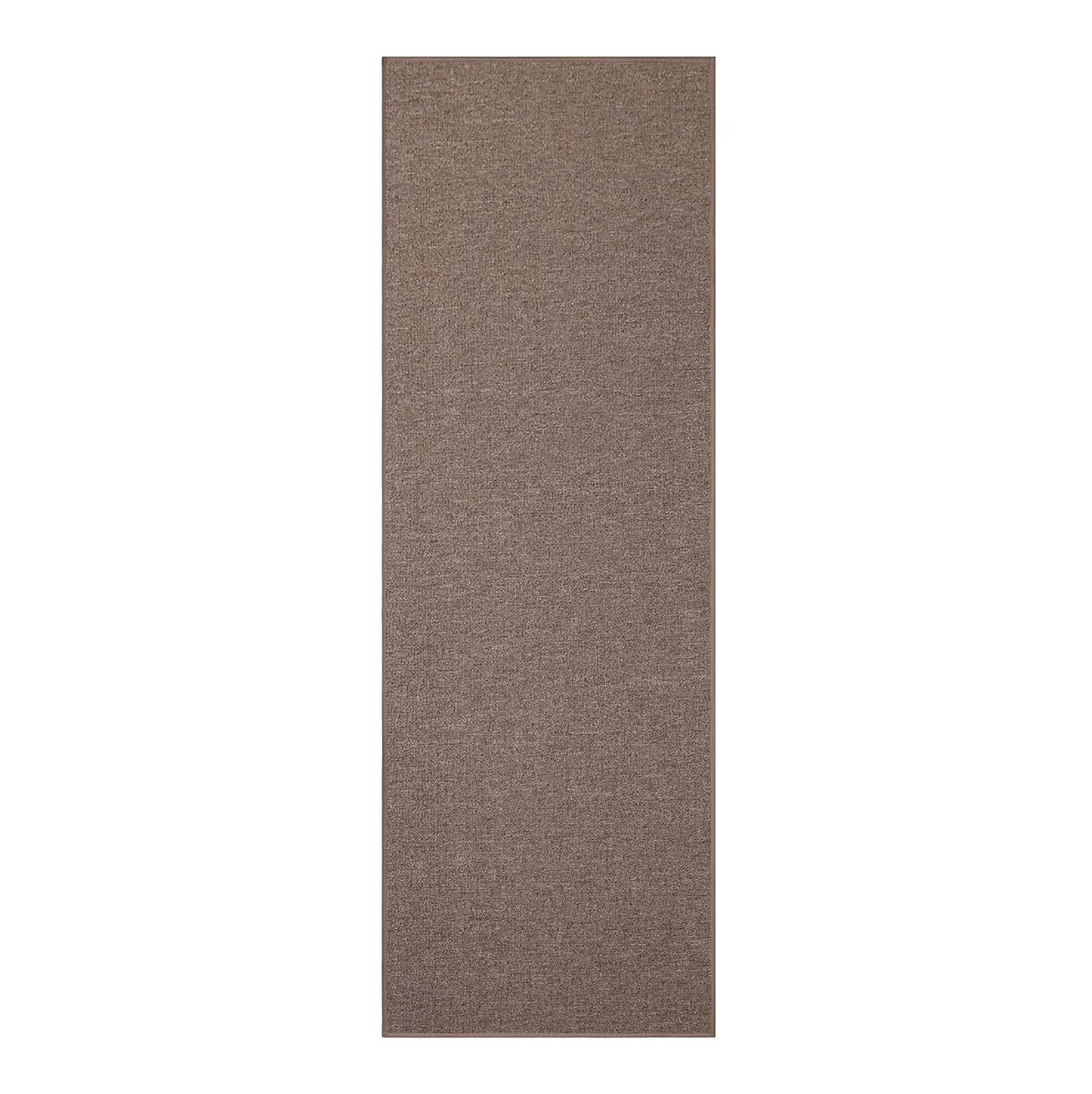 Brown Solid Color Runner Rug, 3' x 46' S53812