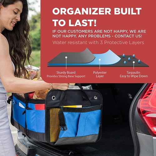 Extra Large Expandable Foldable Truck Bed Organizer P789