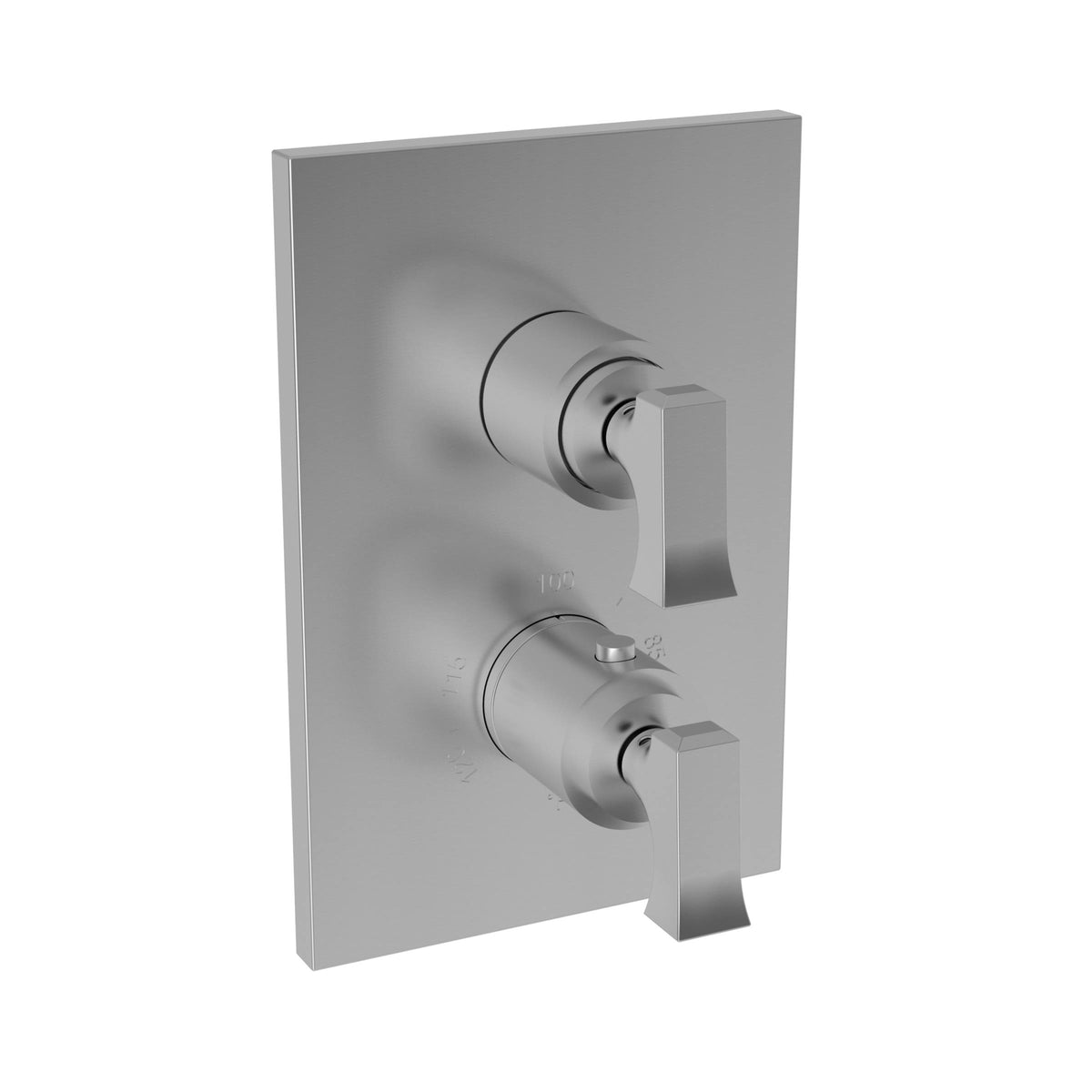 Stainless Steel Thermostatic Trim Plate with Handle E4012