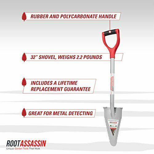 Carbon Steel Shovel 32-Inch Red V852