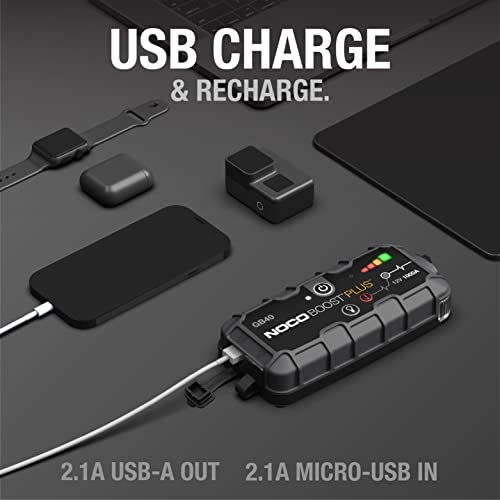 1000A 12V Car Battery Jump Starter H700078