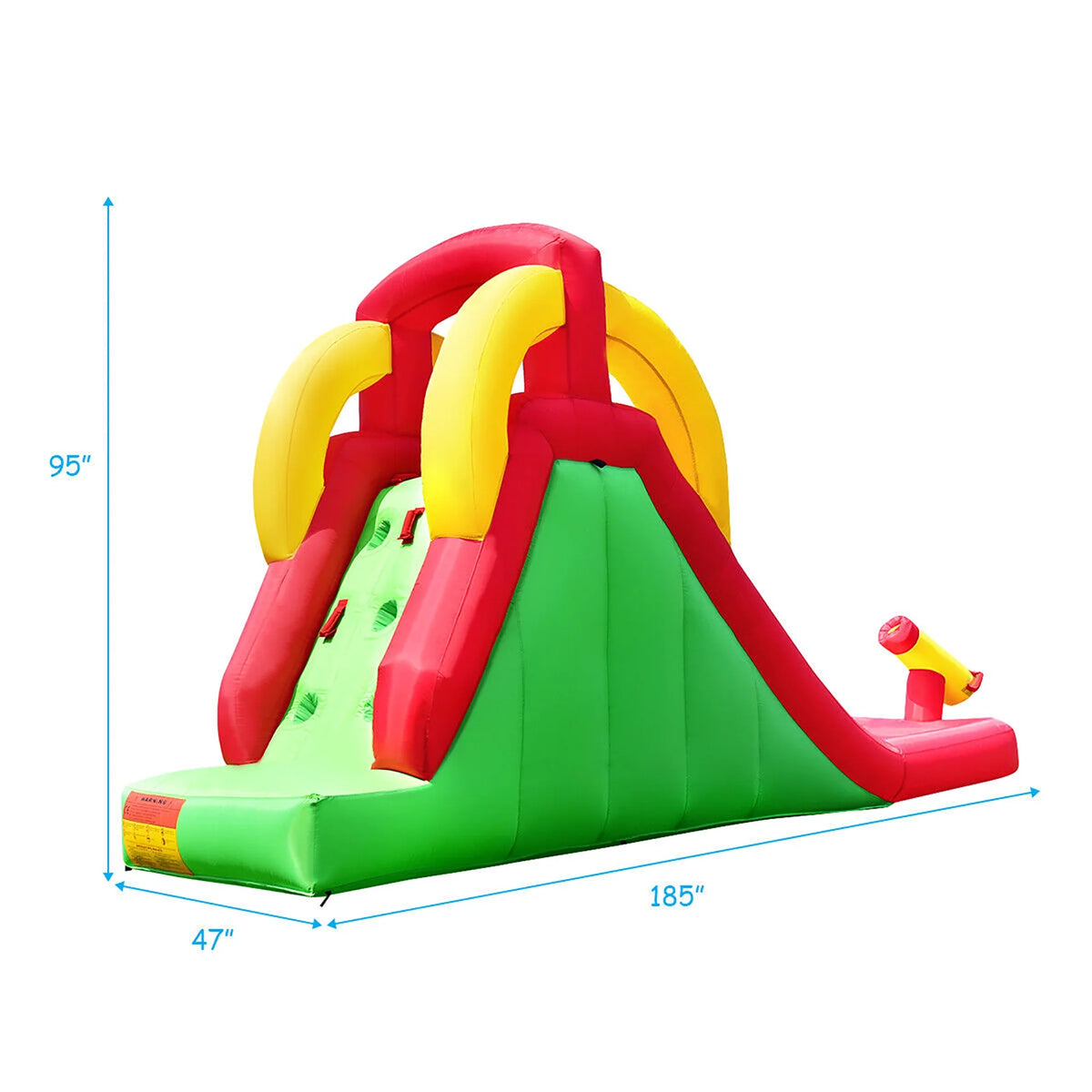 Inflatable Water Slide Bounce House with 350W Blower G498