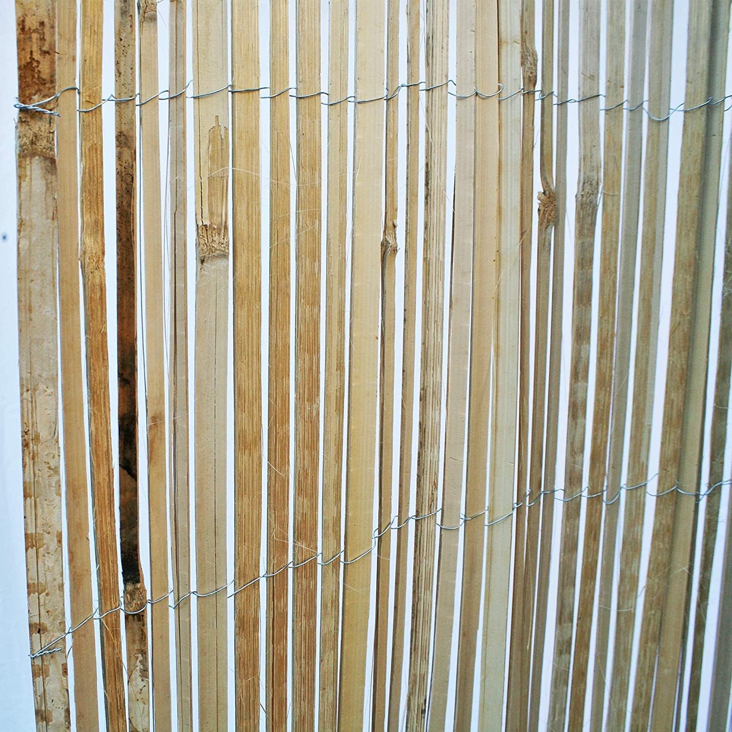 Natural Split Rolled Bamboo Fence Panel 4 ft H x 6 ft L T32231