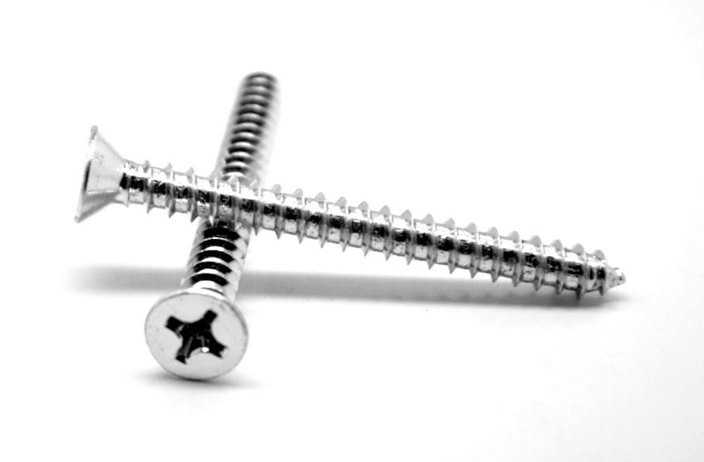 12-11 x 2 3/4 Sheet Metal Screw Phillips Flat Head Low Carbon Steel Zinc Plated K30169