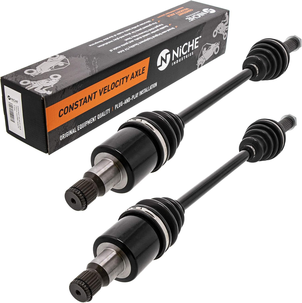 2 Pack Rear Drive Half Shaft CV Axle I6300