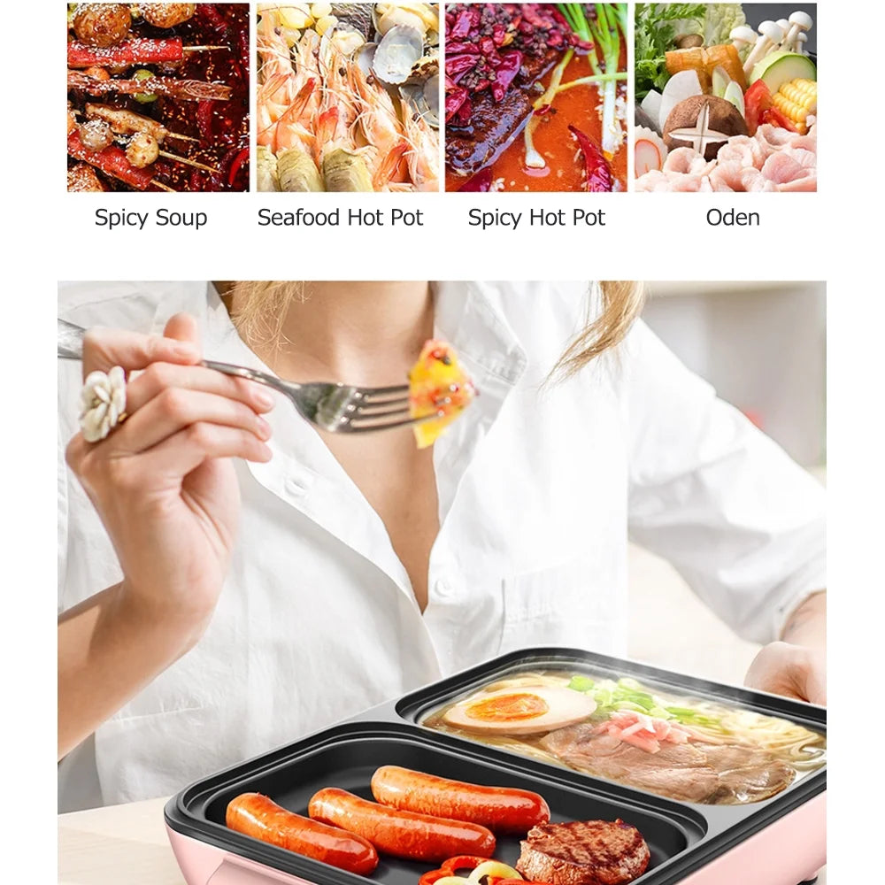 1200W Electric Grill Pan Barbecue Machine P84128