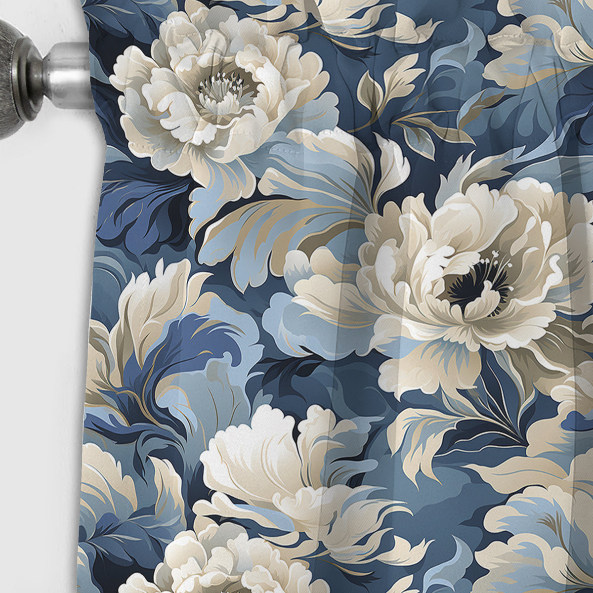 Floral Blackout Curtain Panels S678665