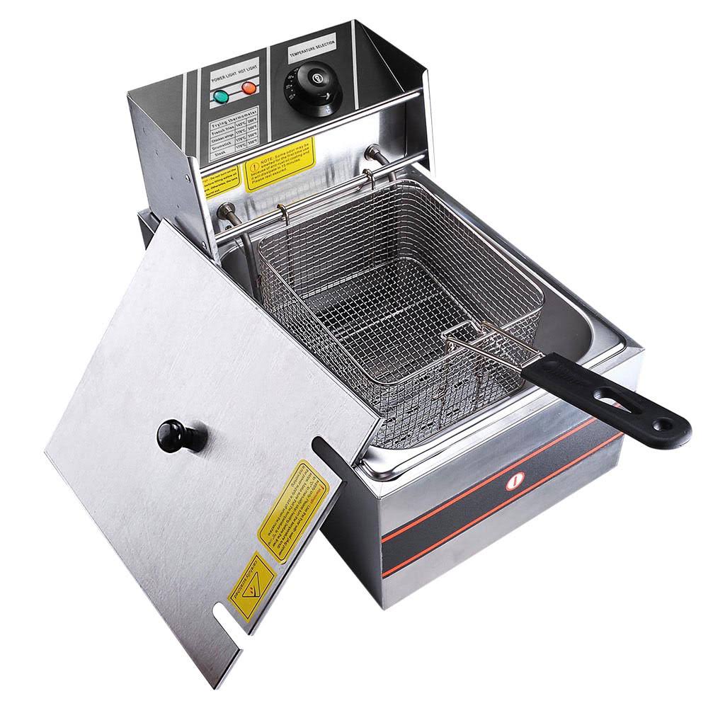 2500W 12L Deep Fryer Single Basket O58926
