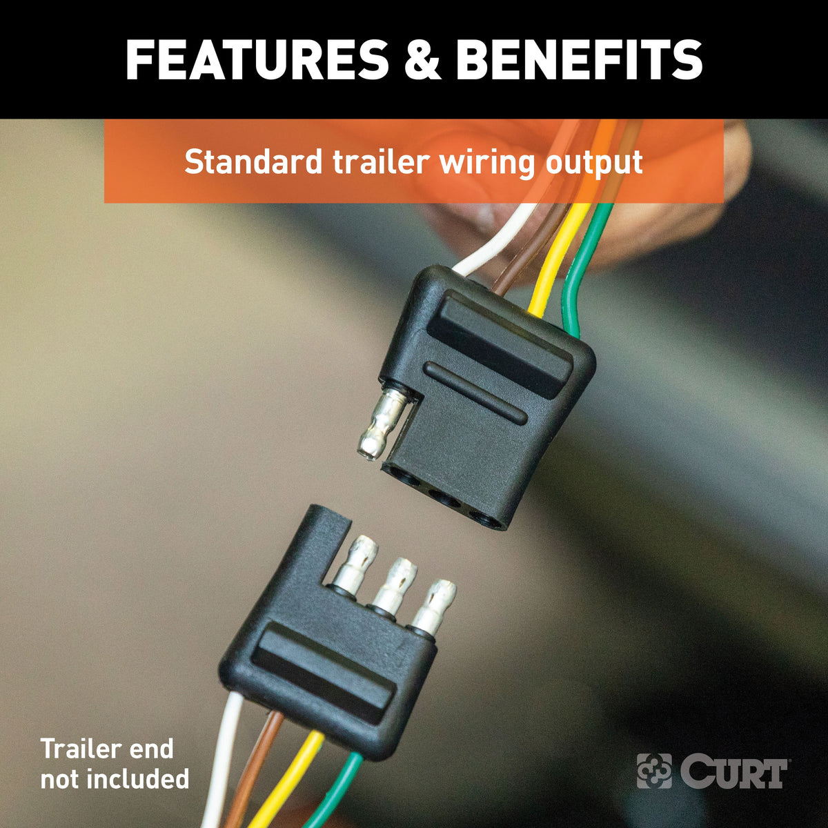 4-Pin Trailer Wiring Harness for Ford Escape X537