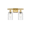 Satin Gold 2 Light Bath Vanity Light A1740