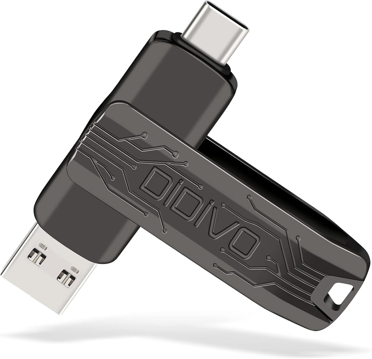 USB C 512GB 2-in-1 Dual Flash Drive Metal Memory Stick Pack of 2 B791