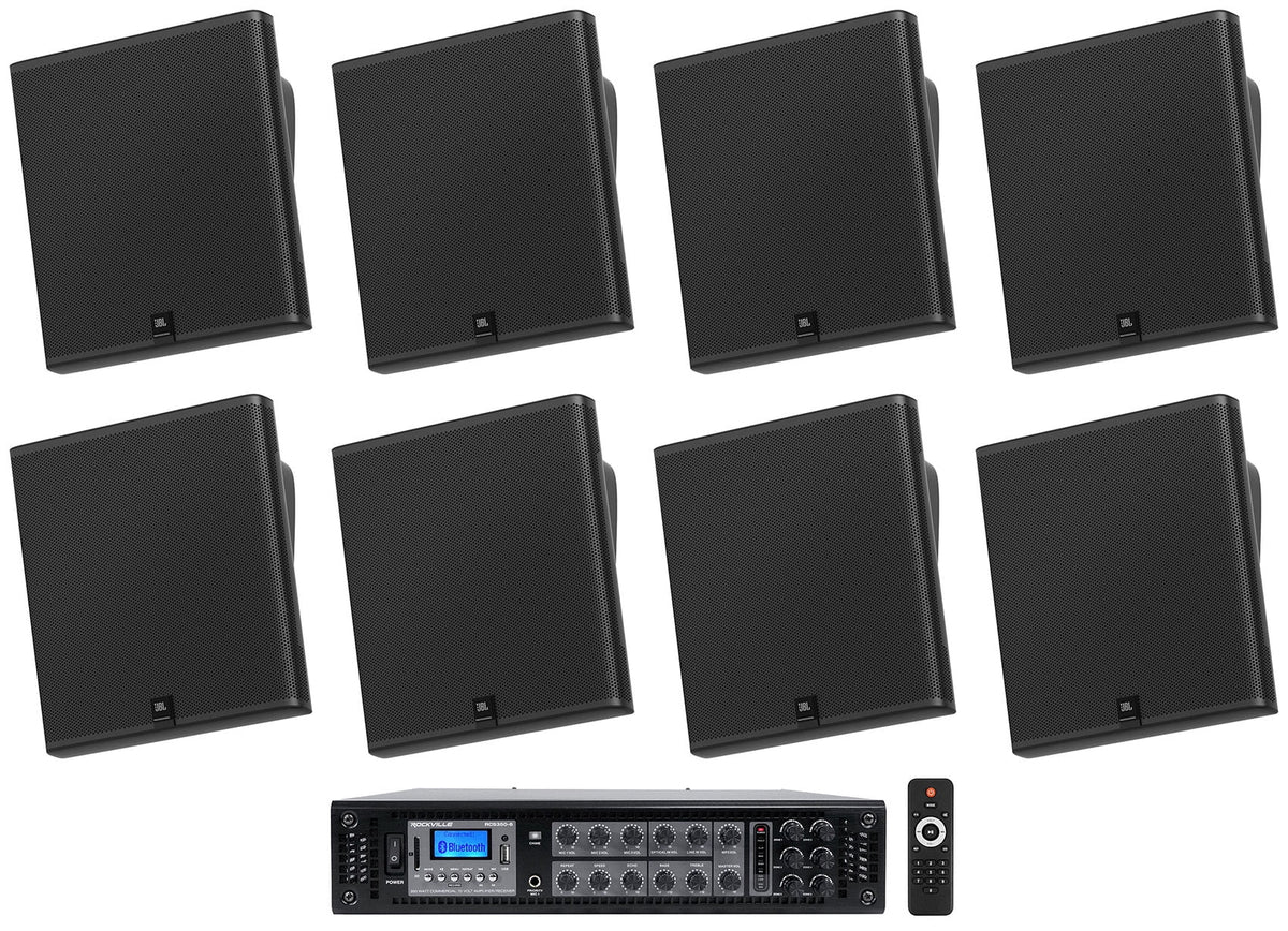 Sleek Low-Profile On Wall Mount 4" 70v Commercial Speakers J973