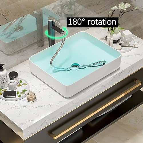 Solid Wood Wall Mounted Bathroom Vanity with Sink and LED Mirror (Single Sink 36") S256154