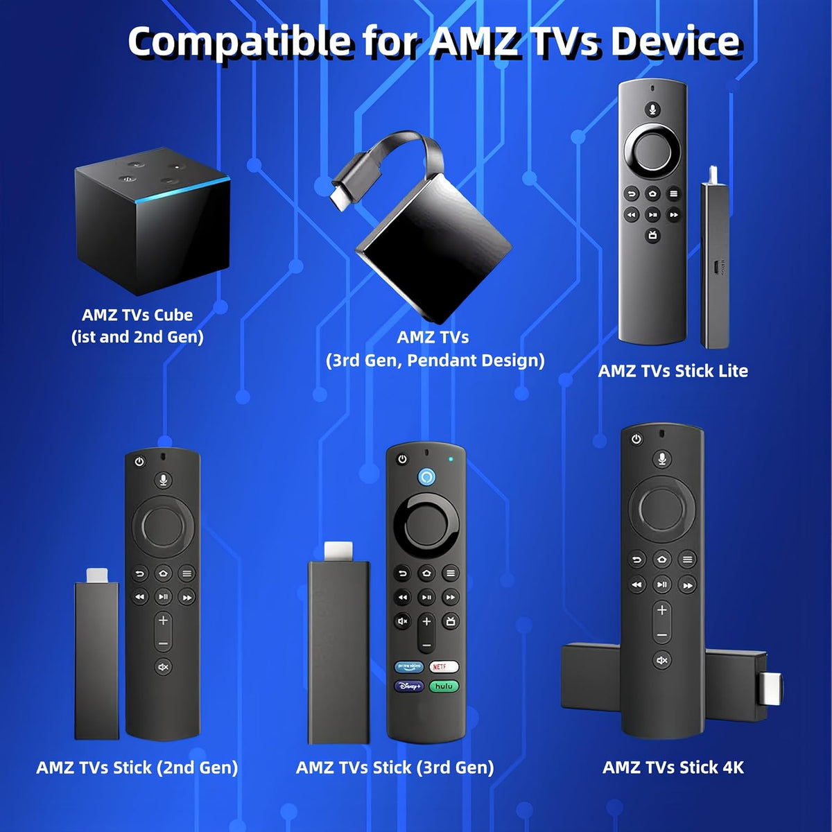 Voice Remote Control with 4 Shortcuts Y78692