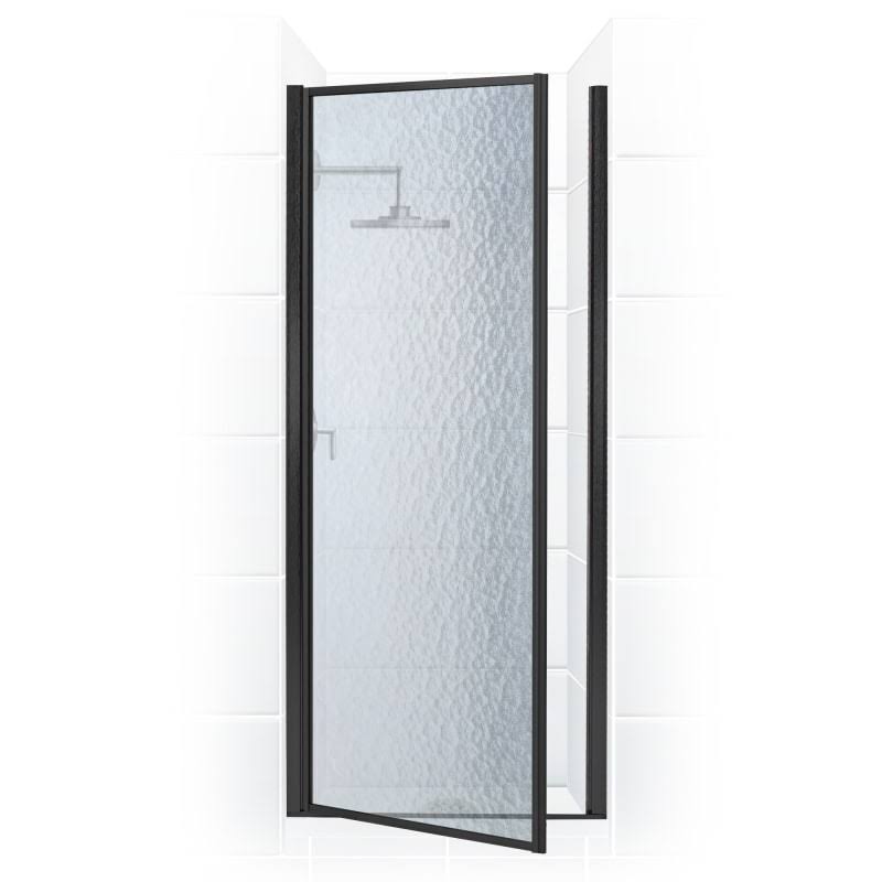 Bronze Framed Hinge Shower Door H147