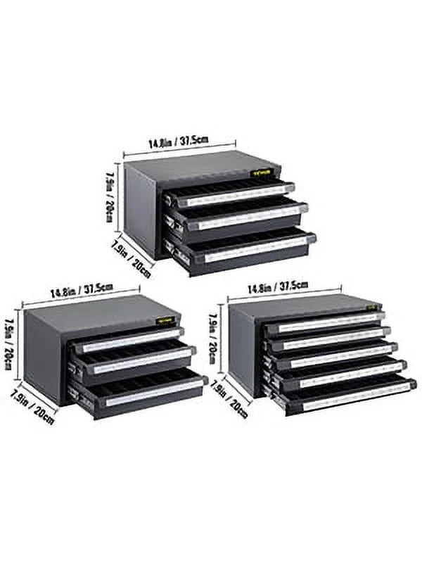 Three-Drawer Drill Bit Dispenser Cabinet Set W682588