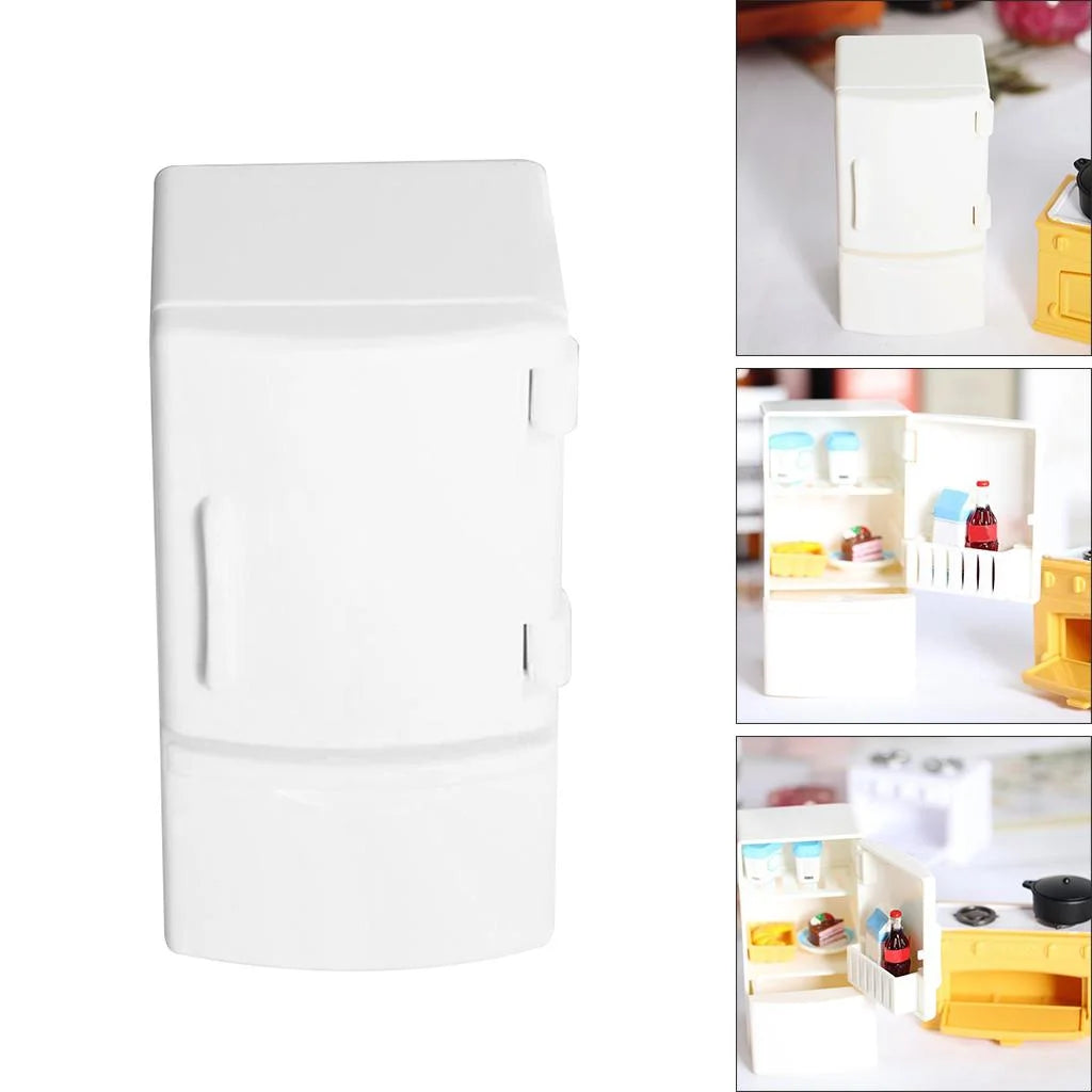 Refrigerator Dollhouse Furniture Decor Toys G9149