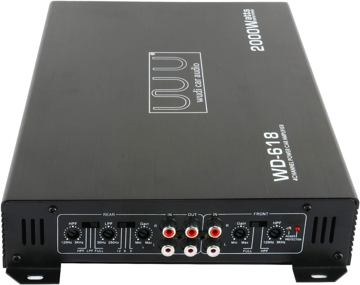 1500W 4 Channel Car Amplifier Pack of 2 C3365